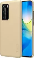 Nillkin Super Frosted Shield – dėklas, skirtas Huawei P40 Pro (auksinis)