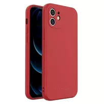 Wozinsky Color Case silikoninis lankstus patvarus dėklas iPhone XS Max raudonas