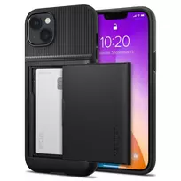 Dėklas SPIGEN SLIM ARMOR CS IPHONE 14 PLUS/ 15 PLUS Juodas
