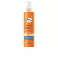 ROC Soleil-Protect Moisturising Purškiklis Lotion SPF 30 purškiama vandeniui atspari apsauginė priemonė nuo saulės, 200 ml
