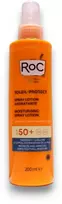 ROC Soleil-Protect Moisturising Purškiklis Lotion SPF 50+ purškiama vandeniui atspari apsauginė priemonė nuo saulės, 200 ml