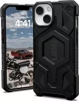 UAG Urban Armor Gear dėklas MONARCH, skirtas IPHONE 14 Plus, juodas, kevlarinis