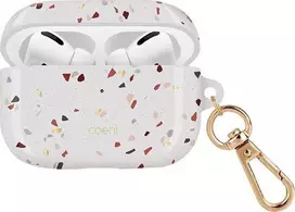 UNIQ dėklas Coehl Terrazzo AirPods Pro baltos spalvos
