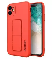 iLike Wozinsky Kickstand dėklas skirtas Samsung Galaxy A22 5G, raudonas