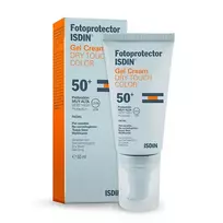 "Isdin" apsauginis kremas nuo saulės Spf 50+ Gel Kreminis Dry Touch Color 50ml