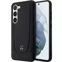 Mercedes Benz Samsung Galaxy S23 Mercedes odinis dėklas Urban Line (MEHCS23SARMBK) juodos spalvos