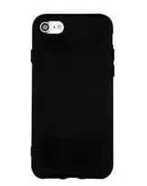 iLike TelForceone Silikoninis dėklas iPhone 7 / 8 / SE 2020 / SE 2022 juodos spalvos