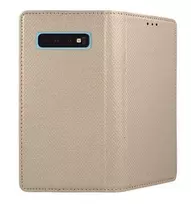 Reach Dėklas Smart Magnet Xiaomi Redmi Note 9 auksinis