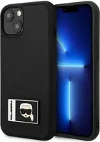 Apple iPhone 13 Karl Lagerfeld dėklas Ikonik Patch juodos spalvos