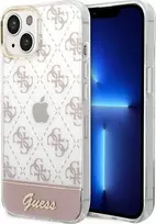 Dėklas GUESS GUHCP14MHG4MHP IPHONE 14 PLUS / 15 PLUS 6.7 "Rožinis / Rožinis HARDCASE 4G PATTERN SCRIPT