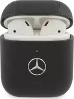 Mercedes Benz Apple AirPods Mercedes Cover Electronic Line (MEA2CSLBK) ausinių dėklas juodos spalvos