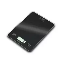 Caso | Virtuvinės svarstyklės | Slim | Maximum weight (capacity) 5kg | Graduation 1 g | Juodas