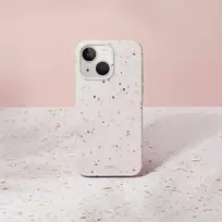 UNIQ dėklas Coehl Terrazzo Apple iPhone 14 Plus/ 15 Plus 6.7" smėlio spalvos