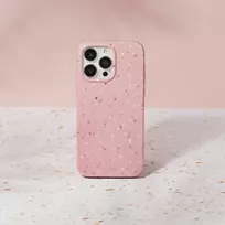 UNIQ Coehl Terrazzo Dėklas Apple iPhone 14 Pro 6,1″ coral rožinės spalvos