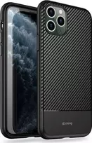 Crong Prestige anglies dangtelis – apsauginis dėklas, skirtas iPhone 11 Pro Max (juodas)
