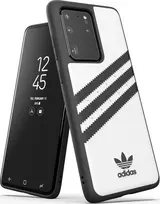 Samsung Galaxy S20 Ultra Adidas OR Moudled dėklas PU (38624) baltos spalvos