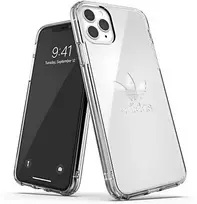 Apple iPhone 11 Pro Max Adidas OR PC dėklas Big Logo (36406) skaidrus