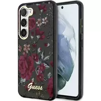 Guess dėklas, skirtas Samsung Galaxy S23 Plus GUHCS23MHCFWSA chaki spalvos HC IML Flower