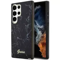 Guess Samsung Galaxy S23 Plus dėklas Marble (GUHCS23MPCUMAK) juodos spalvos