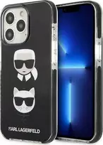 Apple iPhone 13 Pro Karl Lagerfeld dėklas Karl&Choupette Head juodos spalvos
