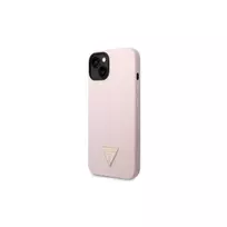 Dėklas Guess Silicone Triangle iPhone 14 Pro 6.1" Case - Violetinė