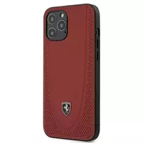 Ferrari FEOGOHCP12LRE Apple iPhone 12 Pro Max 6,7″ red kietas dėklas Off Track Perforated