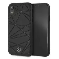 Mercedes Benz Apple iPhone XR Mercedes dėklas Twister (MEPERHCI61QGLBK) juodos spalvos