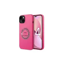 Apple iPhone 14 plus Karl Lagerfeld dėklas Silicone RSG (KLHCP14MSRSGRCF) rožinės spalvos