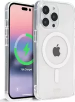 Crong Clear MAG Cover magnetinis dėklas, skirtas iPhone 14 Pro Max (skaidrus)