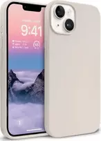 Crong Color Cover Skystas silikoninis dėklas, skirtas iPhone 14 Max (Stone)