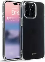 Dėklas „Crong Crystal Slim“ dangtelis, skirtas „iPhone 14 Pro Max“ (skaidrus)