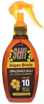 „Vivaco Sun Vital“ apsauginis aliejus nuo saulės su organiniu argano aliejumi SPF 10, 200 ml