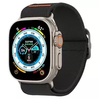 Spigen Fit Lite Ultra Apple Watch 4 / 5 / 6 / 7 / 8 / 9 / SE / Ultra (42 / 44 / 45 / 49 mm) juodos spalvos