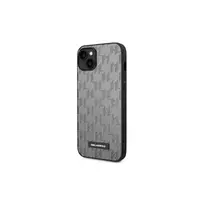 Apple iPhone 14 plus Karl Lagerfeld dėklas Saffiano Mono Metal Logo (KLHCP14MSAKLHPG) pilkos spalvos