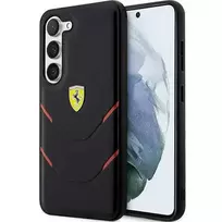 Samsung Galaxy S23 Ferrari dėklas Hot Stamp Lines (FEHCS23SPBAK) juodos spalvos