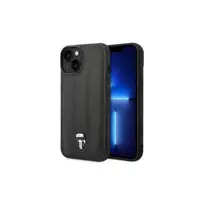 Dėklas Karl Lagerfeld KLHCP14MPSQPK IPHONE 14 PLUS / 15 PLUS 6.7 "HARDCASE JUODA / Juodas PUFFY IKONIK PIN