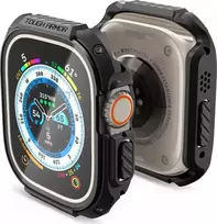 Dėklas „Spigen Tough Armor“, juodas - Apple Watch Ultra 2/Ultra 49mm