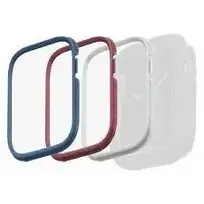 Dėklas Uniq Išmaniojo laikrodžio Apple Watch 4/5/6/7/8/SE ekrano rėmelis, Mėlynos/Raudonos/Baltos spalvos, 44/45mm