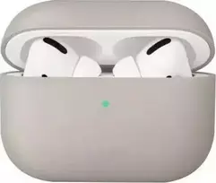 UNIQ dėklas Lino AirPods Pro Silicone gelsvas