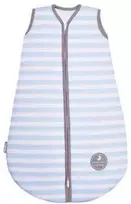 Natulino CosyNites trisluoksnis kūdikio miegmaišis (mėlynas stripes / warm pilkas spalva)