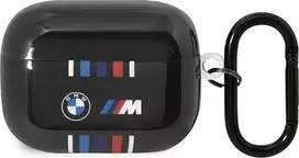 Apple AirPods Pro BMW Multiple Colored Lines (BMAP22SWTK) ausinių dėklas juodos spalvos