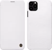Dėklas Nillkin Qin skirtas Apple iPhone 11 Pro Max baltos spalvos