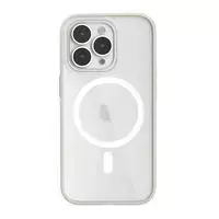 Dėklas Woodcessories Clear Case MagSafe Offwhite iPhone 14 Pro Max