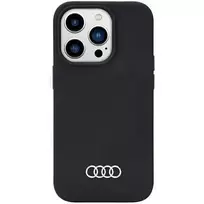 Apple iPhone 14 Pro Max Audi silikoninis dėklas (AU-LSRIP14PM-Q3/D1-BK) juodos spalvos