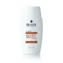 Rilastil Sun System Allergy 100 Ultrafluid Spf50+ veido emulsija apsauganti jautrią odą nuo UVA UVB IR HEV spindulių 50ml