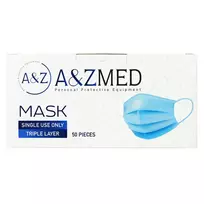 Az Med Trijų sluoksnių vienkartinė chirurginė kaukė A & Z (50 vnt.)