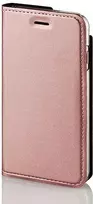 Dėklas Wave BookCase, iPhone 7/8 / SE, rožinis auksas