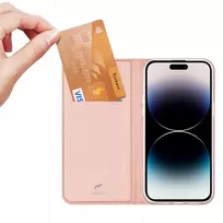 Dėklas Dux Ducis Skin Pro Apple iPhone 15 Pro Max rožinio aukso