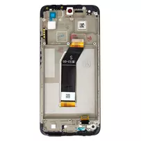 Dėklas LCD Ekranas + Touch Unit + Front Cover for Xiaomi Redmi 10 (2022) Juodas (Service Pack)