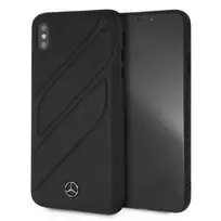 Mercedes Benz Apple iPhone XS Max Mercedes dėklas New Organic I juodos spalvos